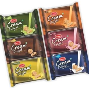 Bonn Cream Delight Biscuits (Cream Sandwich Range)