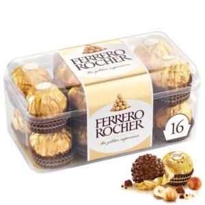 Ferrero Rocher Premium Chocolate Box (Plastic Pack)16 piec