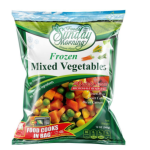 Sunday Morning Frozen Mixed Vegetables
