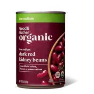 Organic beans