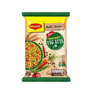 Maggi Nutri-Licious Masala Veg Atta Noodles – 72.5 g